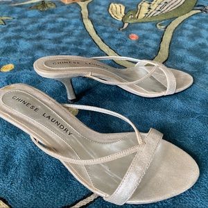 Chinese Laundry strappy heels size 6